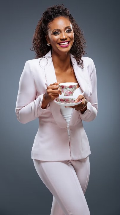 Danielle Jones-Hunte, full-length portrait
